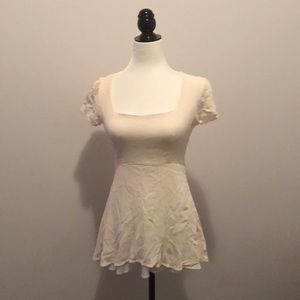 💥2/$30- Short off white dress